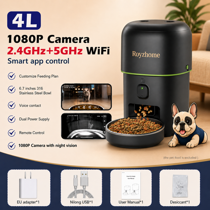 Smart Pet Feeder Pro | RoyzHome™