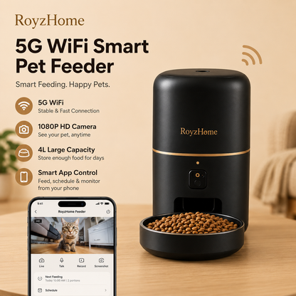 Smart Pet Feeder Pro | RoyzHome™