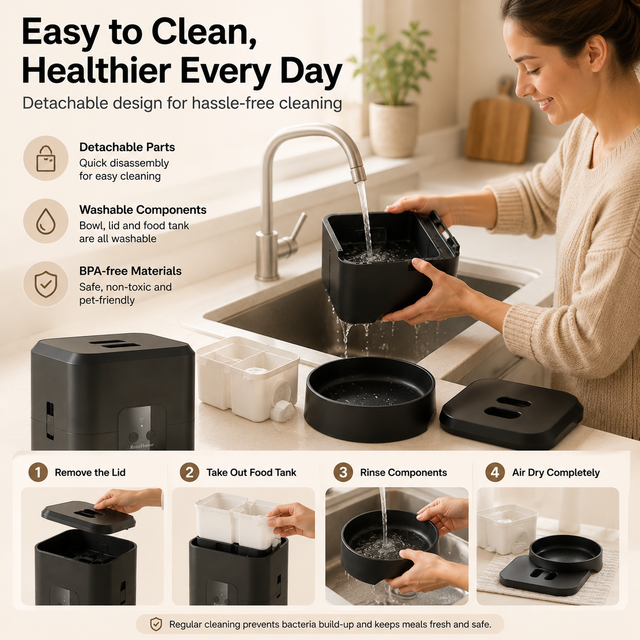 Basic Smart Pet Feeder | RoyzHome™
